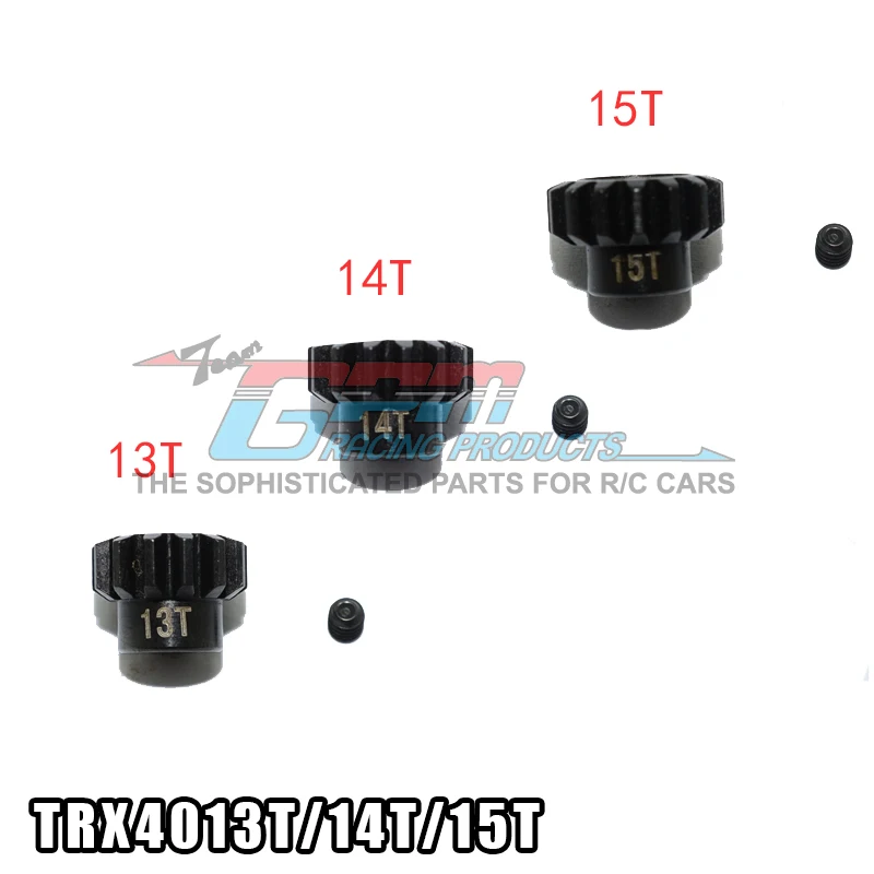 Стальная шестерня 9t/10 t/11t/12t/13t/14t/15t для 1/10 TRX4 82056-4 TRAIL CRAWLER |