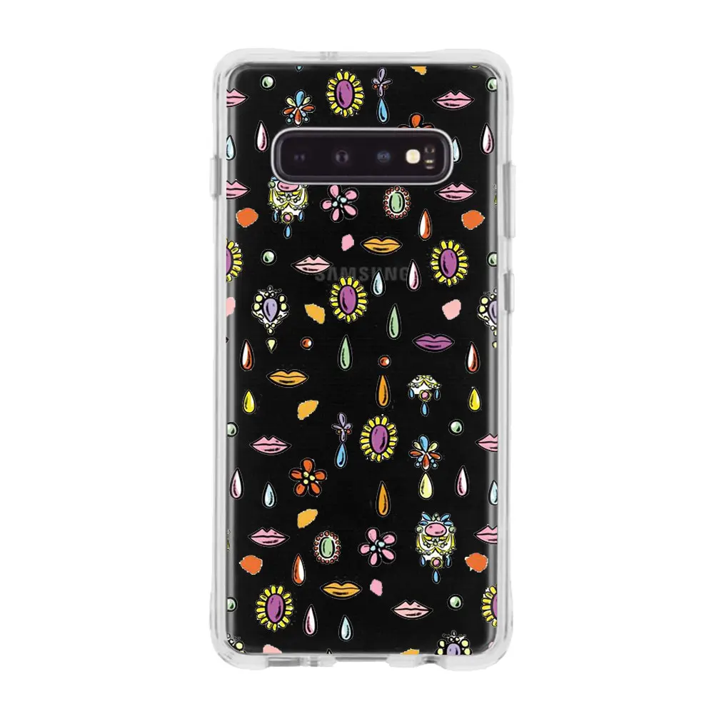 tpu A885 Милый цветочный мультфильм Powerpuff девушки подарки фрукты чехол для телефона для samsung S10 S8 S9 A6 A8 Plus S7 S6 edge Мягкий ТПУ чехол - Цвет: tpu A885