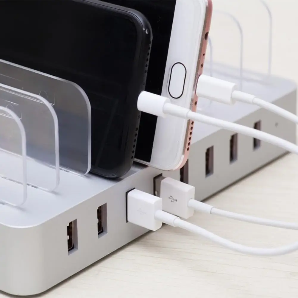 96 Вт 8 usb портов 2.4A зарядное устройство для док-станции концентратор AU/US/UK/EU штекер для мобильного телефона планшета
