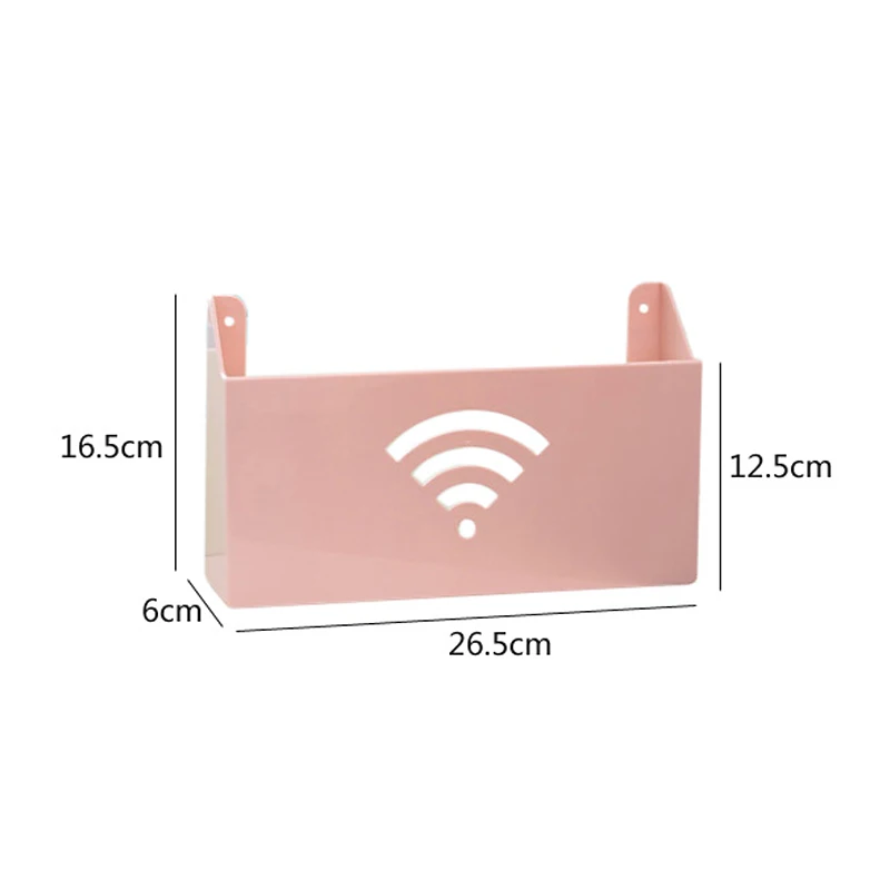 Беспроводной Wi Fi роутер коробка для хранения полка настенный подвесной