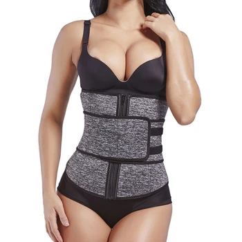 

Women's Bodyshaper Workout Sweat Belt Corset Belt Ladies Firm Waist Trainer Neoprene Fitness Button Girdle Corset Trimmer Vest