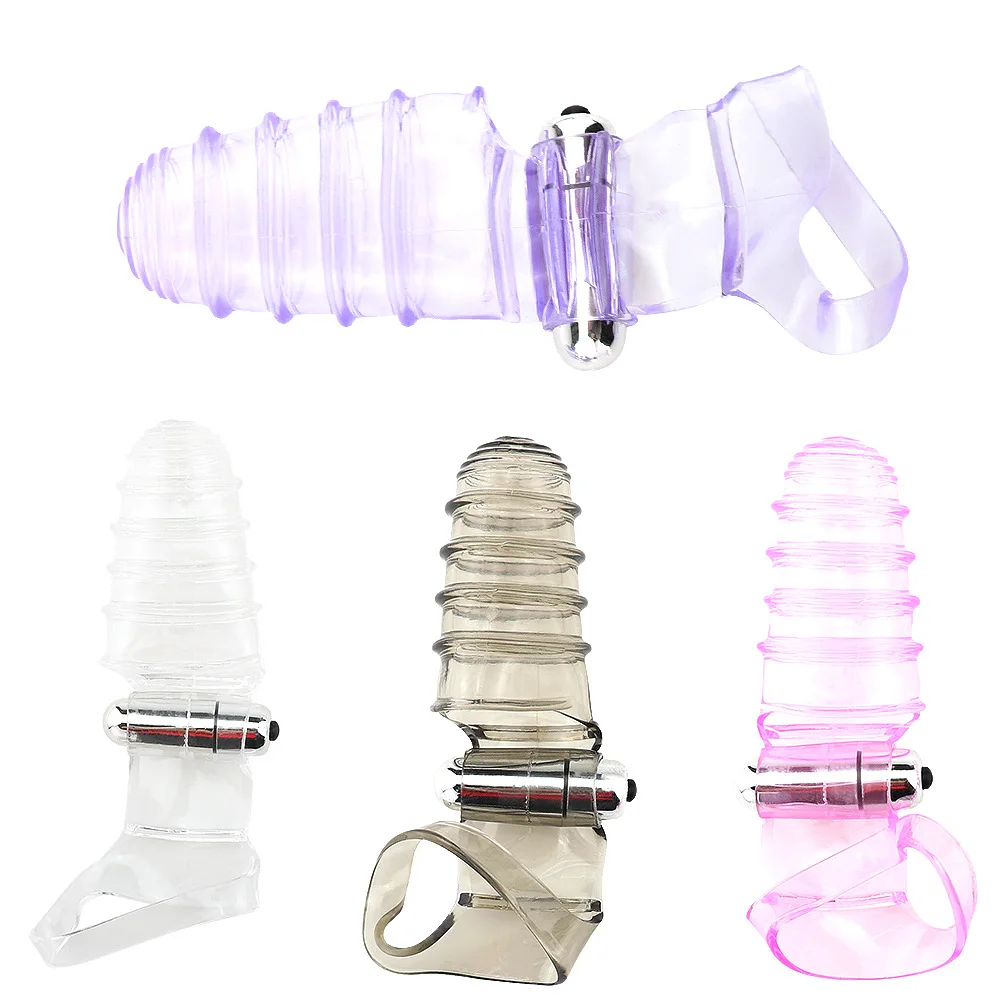 Vagina Finger Sleeve Vibrator (8)