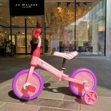 2 в 1 легкие съемные детские ходунки с велосипедным балансом автомобиль скутер подарок случайный строительный блок после оплаты заказа