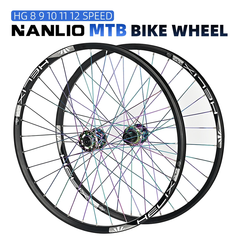 Колесная пара для горного велосипеда Nanlio MT005 обод МТБ 1/26/27/29er дюйма 4 подшипника
