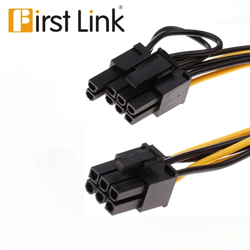 PCI-E 6-контактный к 6 + 2-контактный кабель-Сплиттер питания видеокарта PCI Express