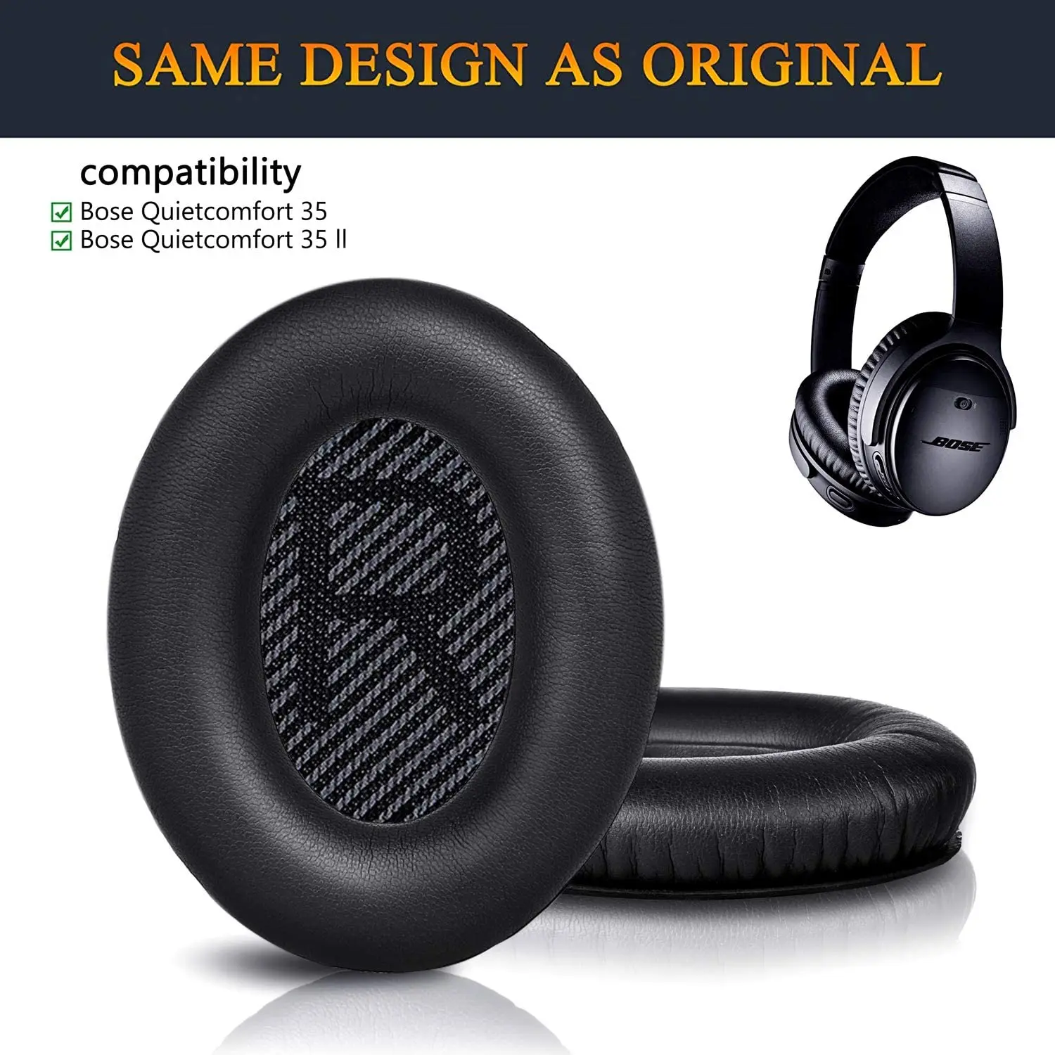 Professional Bose Qc35 Ear Pads 