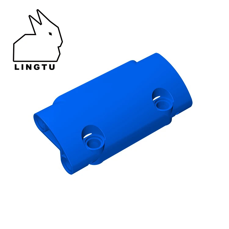 LINGTU строительный блок для бренда 24119 7x3 Technic длинная Гладкая сторона Развивающие детские игрушки Nanoblock - Цвет: 23