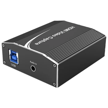 

HDMI1.4 Video Capture Card HDMI to USB 2.0 4K HD Video Recording Game, Live Broadcast