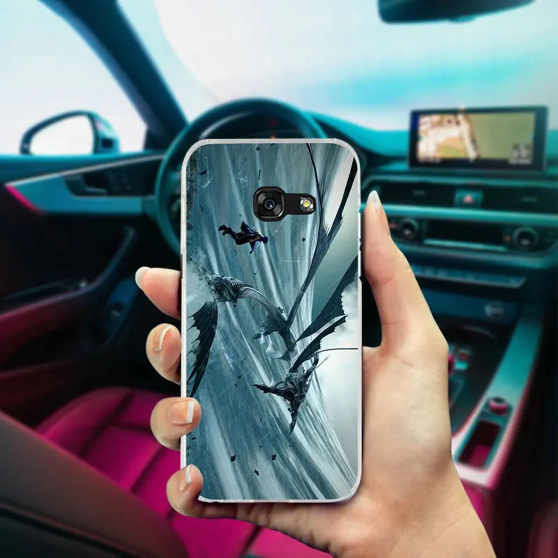 Чехол Final Fantasy Noctis and Puppy XV для samsung Galaxy J1 J2 J3 J5 J7 A3 A5 A7, мягкий силиконовый чехол из ТПУ