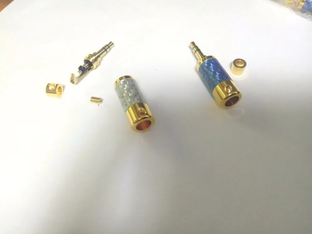 10pcs 3 5 mm 3 Pole Stereo Male Audio Jack Headphone Plug Welding Repair Headphone DIY New