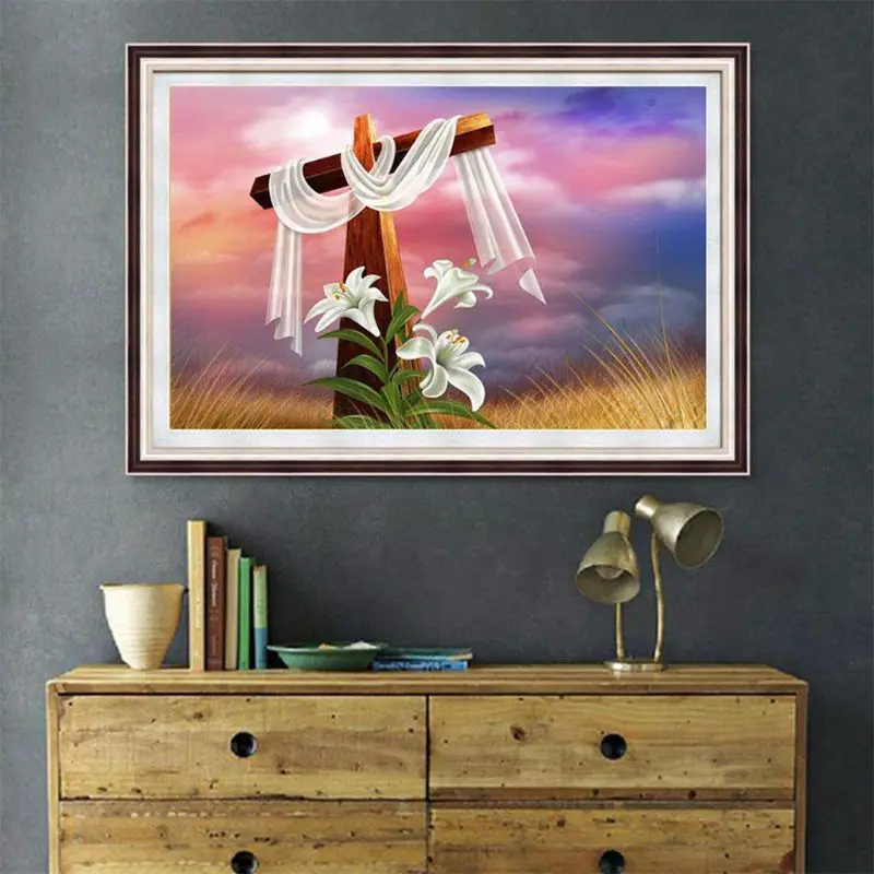 Set Set of 2 5D Diamond Painting Kit for Adult Full Drill Paint with Diamonds Pictures Arts Craft for  Home Decor Gift,12x16