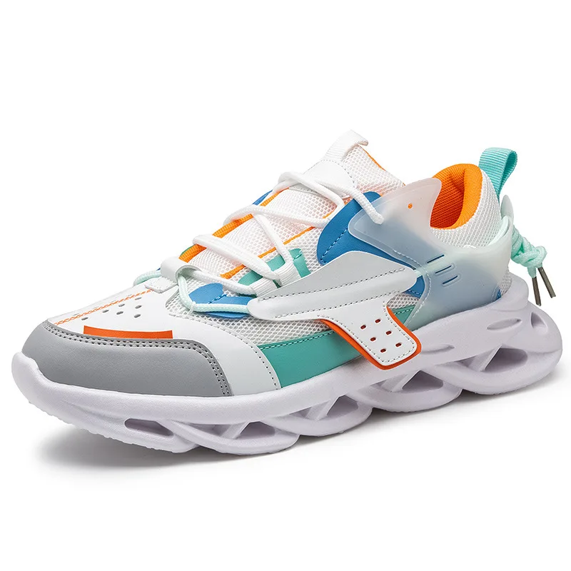 

2021 New Men's Net Sports Shoes, Running Shoes, Light and Breathable, Leisure Shoes, Gymnastics Spring and Autumn