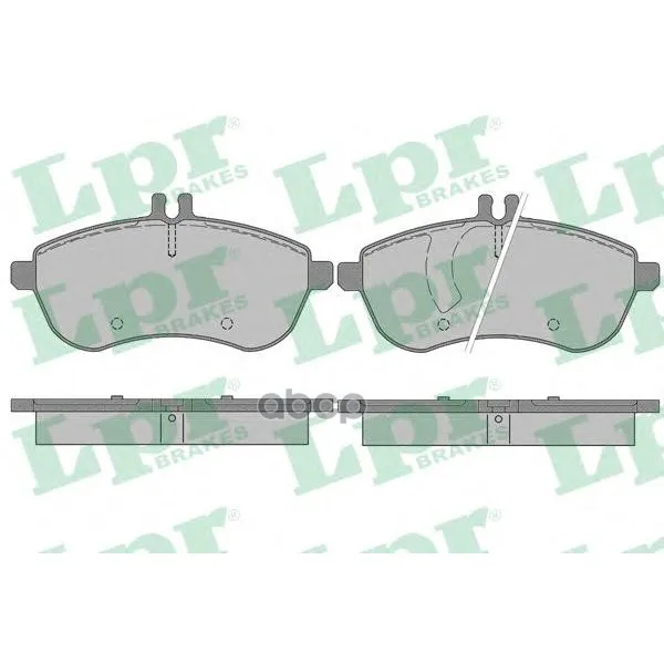 Колодки Тормозные Mercedes W204/W212 Передние Lpr 05p1340 Lpr арт. 05P1340
