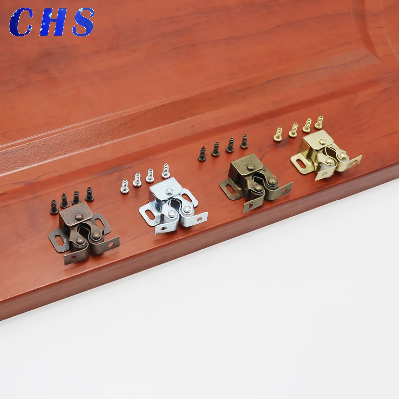 1PCS Door Stop Closer Stoppers Cabinet Clips Damper Buffer Magnet Cabinet Catches for Wardrobe Hardware Furniture Fittings