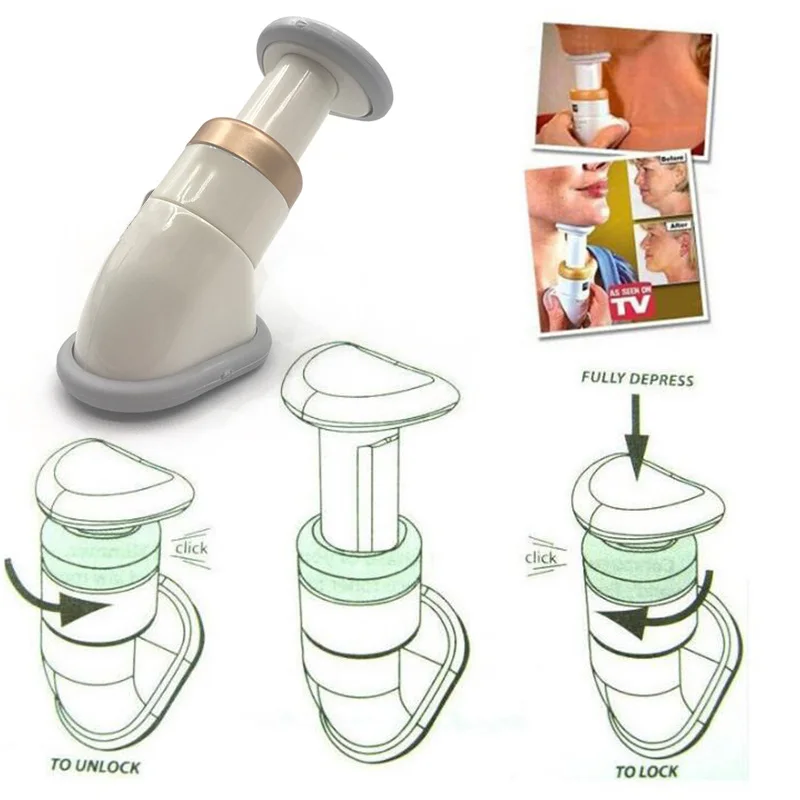 Chin Massager Neck Slimmer Neckline Exerciser Skin Care Tool Reduce Double Chin Wrinkle Removal Jawline Exerciser 3