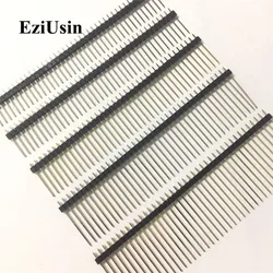 Connecteur mâle à une rangée de 2.54mm, en tête de carte PCB Long 8.5/9.5/13/14/15/16/17/19/20/21/25/30/35/38/40mm pinheader 