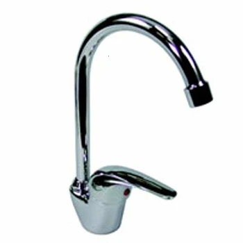 

Aglaia CDF02438 Rubinetto Miscelatore per Lavello, Canna Alta, Cromato