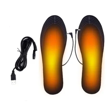 

Motorcycle Heated Insole USB Heating Insole Winter Heated Foot Pad Warm Sock Pads Outdoor Sports Heating Boots Insole 35-44