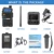 2шт Реальный 5 Вт/8 Вт Baofeng UV-5R Walkie Talkie UV 5R Мощный Любительский Ham CB Радиостанция UV5R Двухдиапазонный Трансивер 10 КМ Домофон
