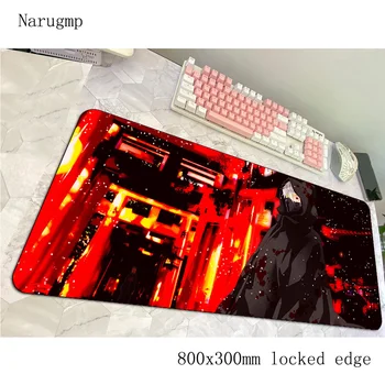 

Kakashi mousepad Natural Rubber gaming mouse pad 700x300x3mm pc computer gamer accessories mat anime laptop desk protector pads
