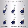 Philips-faros antiniebla para coche, luces LED Ultinon Essential H4 H7 H8 H11 H16 HB3 HB4 HIR2 9003 9005 9006 9012 12V UEX2 6000K ► Foto 2/6