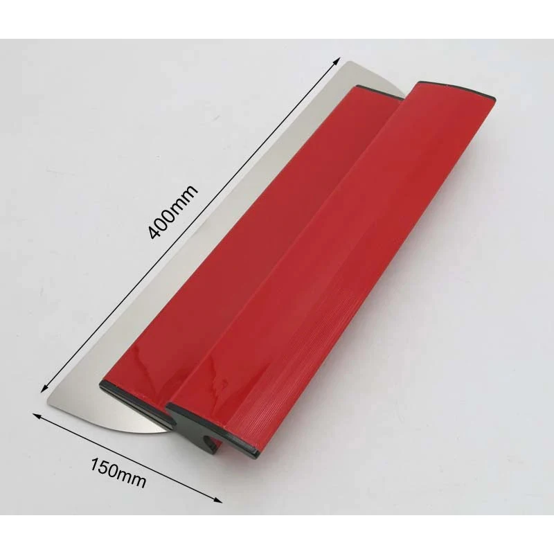 Red SPATULAS 100cm 40inch Skimming rigid plastic brackets Spatula Blade Plasterers Rule Trowel for Drywalls Tape & Join