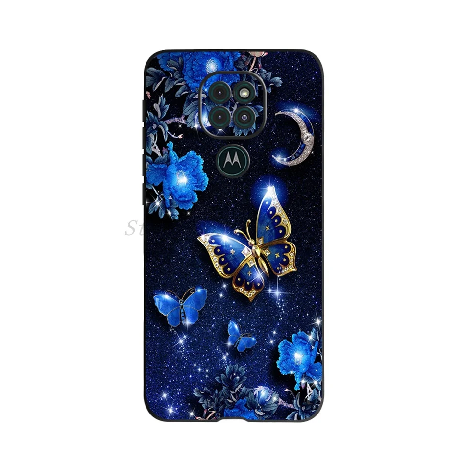 Floral Printed Soft Silicone Phone Cover