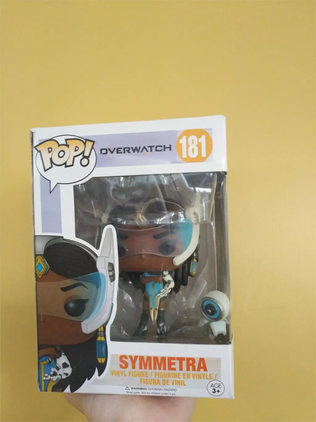 Funko Pop игра OverWatche персонаж SYMMETRA 181 фигурка игрушки - Цвет: with retail box