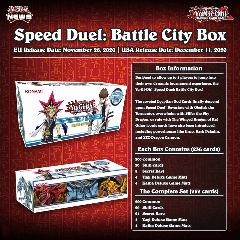Hobby & Collectibles TCG Yugioh Card Speed Duel Battle City Box Card of