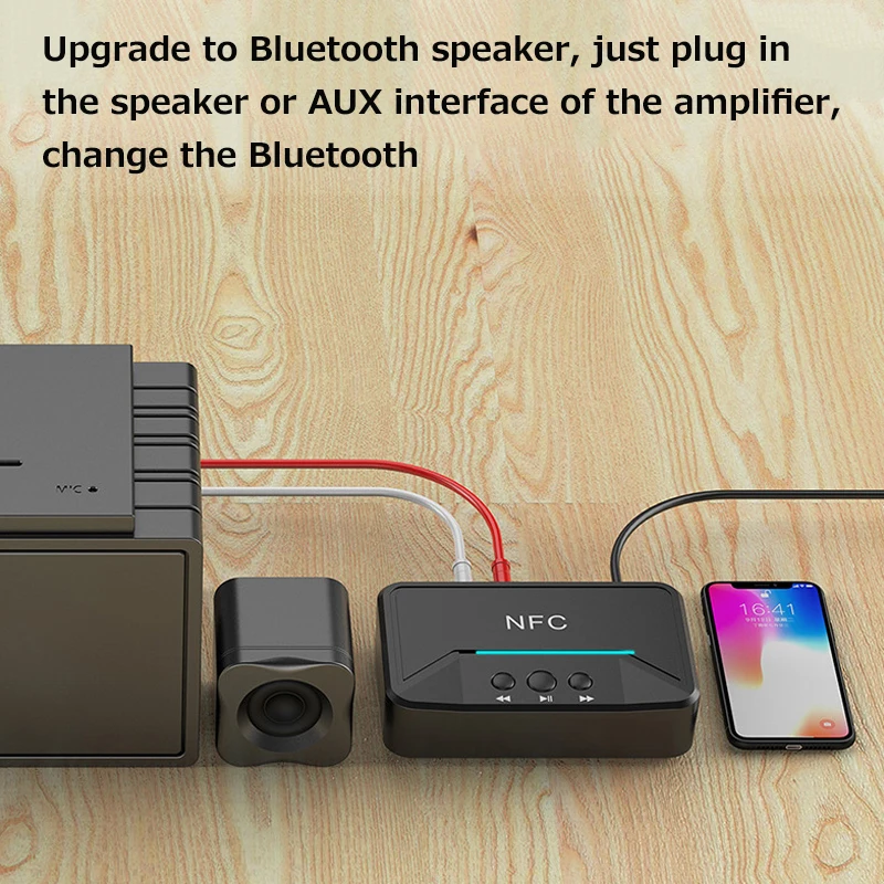 JINSERTA Bluetooth 5,0 RCA приемник 3,5 мм Aux беспроводной музыкальный аудио адаптер для усилителя динамика с задержкой без потерь