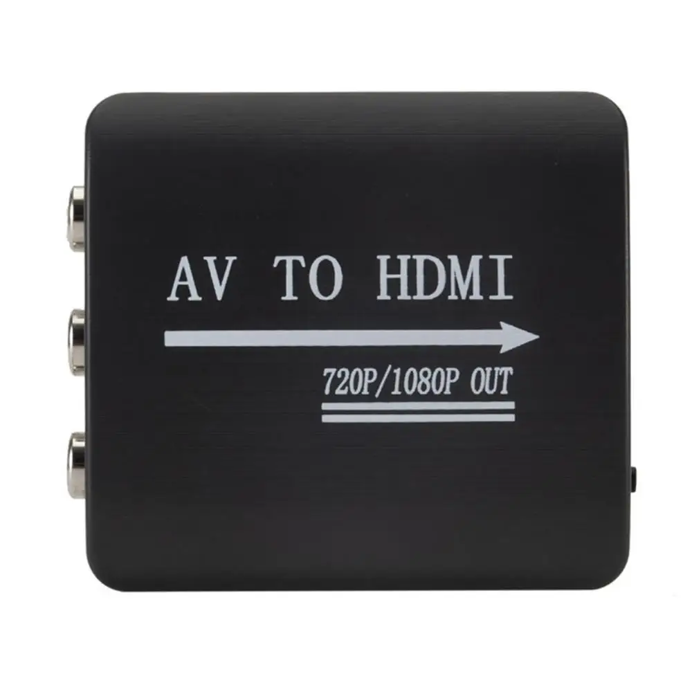 Мини AV в HDMI видео конвертер коробка AV в HDMI адаптер для HD tv PS3 PS4 PC DVD Xbox проектор