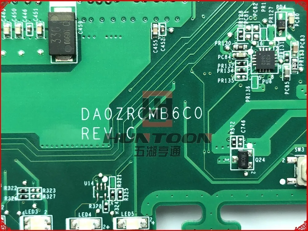 Высокое качество для ACER Aspire E732 материнская плата для ноутбука MBNCA06001 DA0ZRCMB6C0 HM55 PGA989 DDR3 полностью протестирована