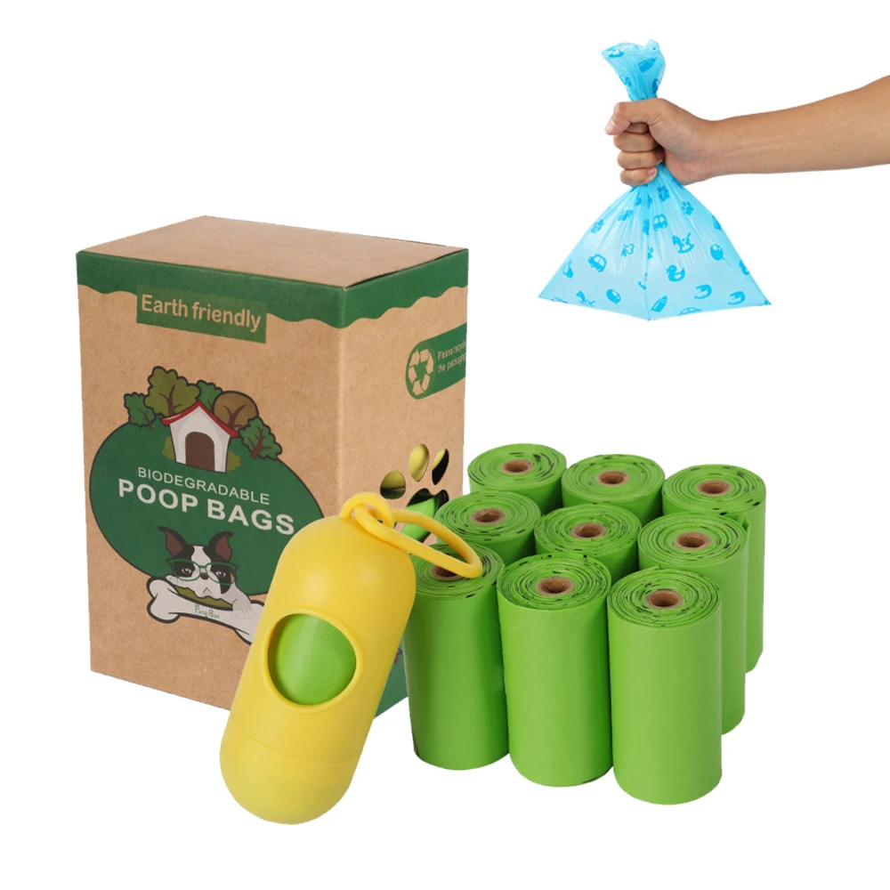 150pcs Pet Dog Poop Bag Biodegradable Garbage Bags For Dogs Cats Animal