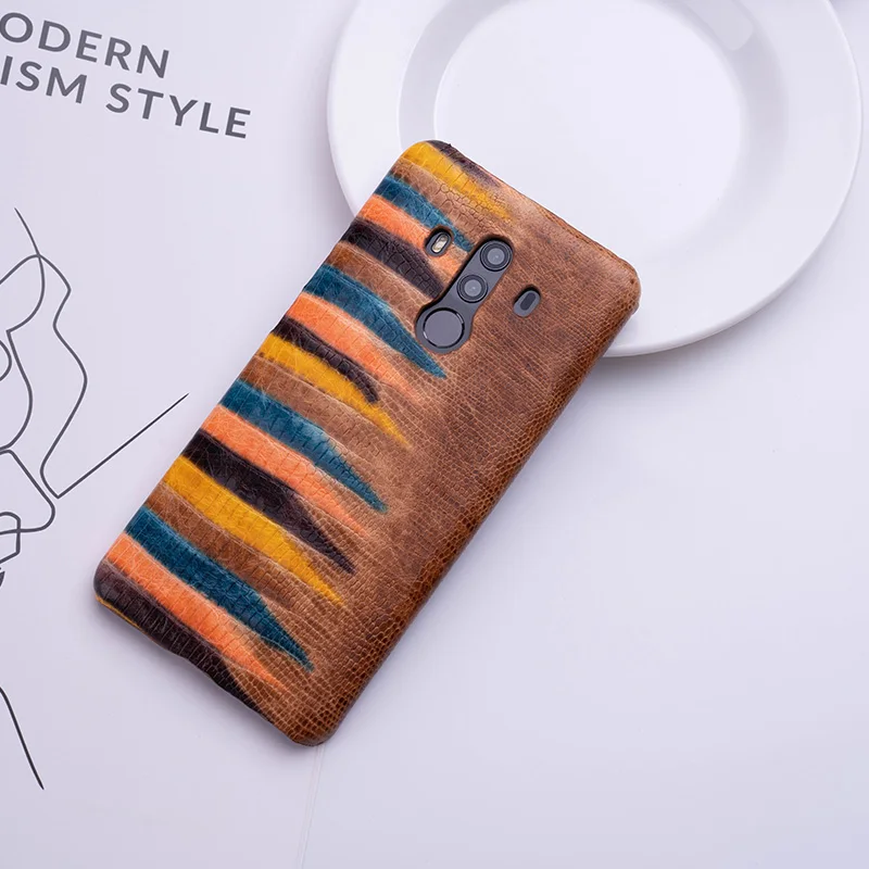 

Genuine Leather Coloured Drawing Phone Case For Huawei P10 P20 P30 Mate 9 10 20 Pro Lite case For Honor 8X 9 10 lite Fitted Case
