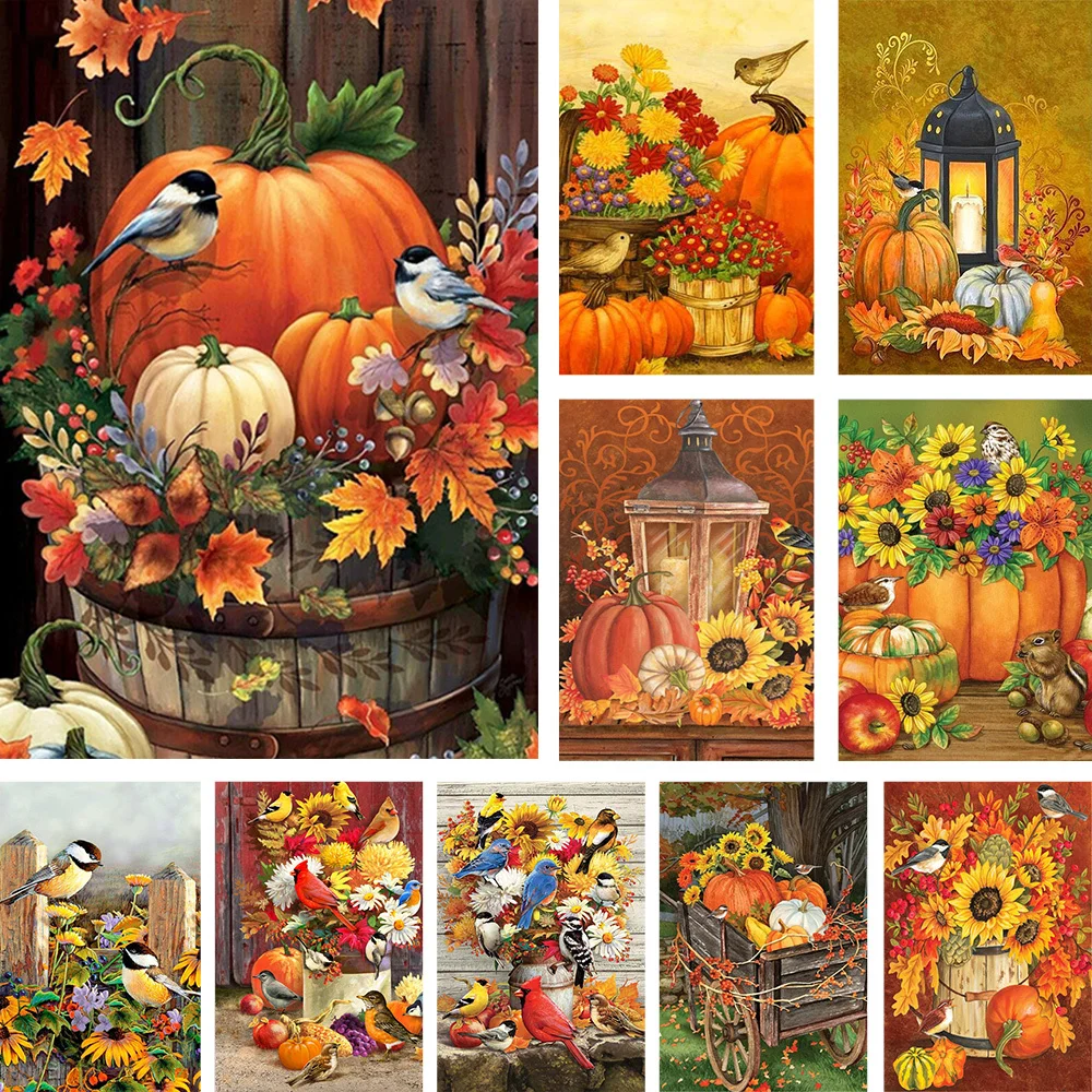 Animal bird DIY Embroidery 11CT Cross Stitch Kits Needlework Craft Set Printed Canvas Cotton Thread Home Decoration cross stitch kit