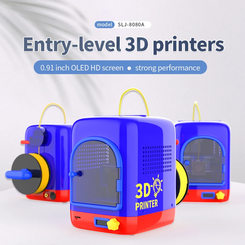 Мини 3D принтер DIY модель печати образовательный Принтер подарок для детей FDM