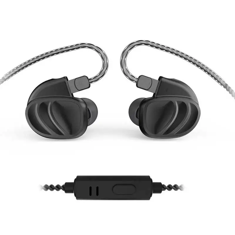 BQEYZ KC2 2BA+ 2DD Quad драйверы гибридные наушники в ухо HIFI бас DJ Monito бег спортивные наушники ушные наушники гарнитура вкладыши с микрофоном