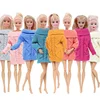 Barbies Doll Handmade Knitted Pure Cotton Sweater Dress Doll Clothes Accessories for Barbies Doll 11.5 Inch&30cm 1/6 Bjd Blythe 1