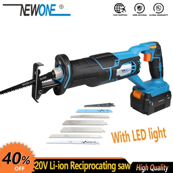 

20V cordless lithium battery reciprocating saw wood/metal cutting saw saber saw portable electric saw rechargeable power tool