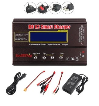 

iMAX B6 V3 80W 6A Battery Charger Lipo NiMh Li-ion Ni-Cd Digital RC Charger Lipro Balance Charger Discharger + 12V 5A Adapter