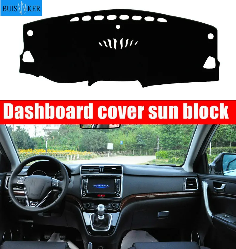 

For haval Great wall H6 2013-2016 Right and Left Hand Drive Car Dashboard Covers Mat Shade Cushion Pad Carpets Accessories