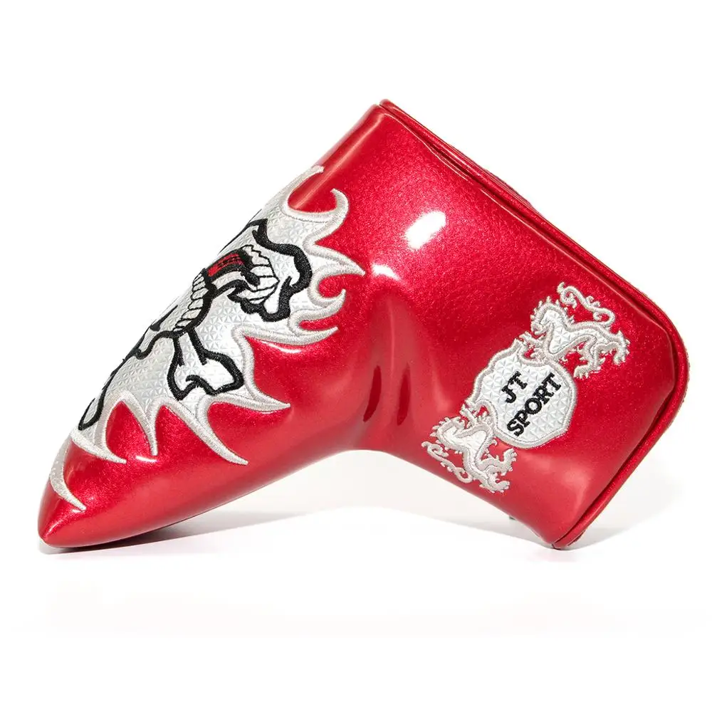 Чехол для клюшки для гольфа skulls Golf Blade Putter головные уборы чехол для головки клюшки для гольфа кожаный магнитный чехол