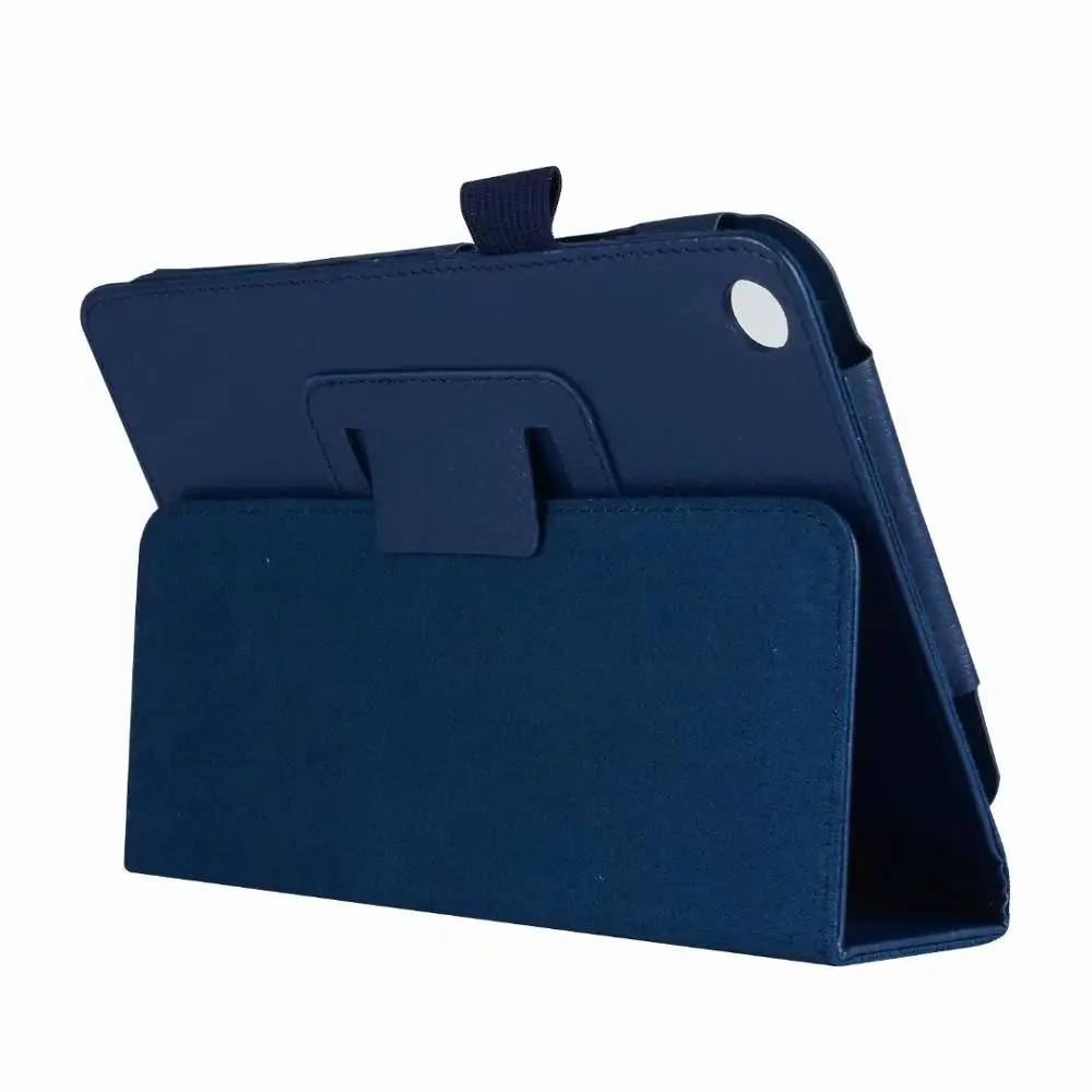 Dark Blue Чехол-книжка из искусственной кожи личи для Xiaomi Mi Pad 4 10 Plus чехол для Xiaomi Mi Pad 4 10 Plus чехол-подставка для планшета - Цвет: Dark Blue