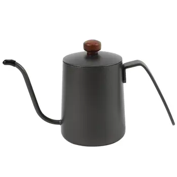 

600Ml Vintage Mini Stainless Steel Coffee Dripper Pot Kettle Coffee Pot Coffee Brewer Barista Home Kitchen Gadget Cafete