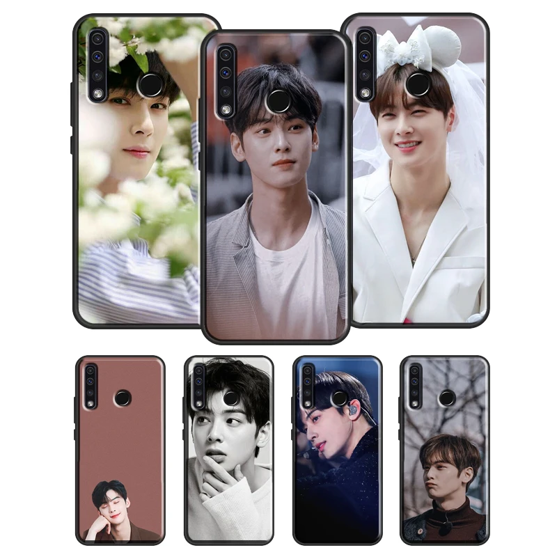 Cha EunWoo корейский чехол для Huawei Честь 8X 7X 9X Pro Honor 20 9 10 Lite 10i 7A 8A V20 Y6 Y7 Y9 2019 Nova/5T |