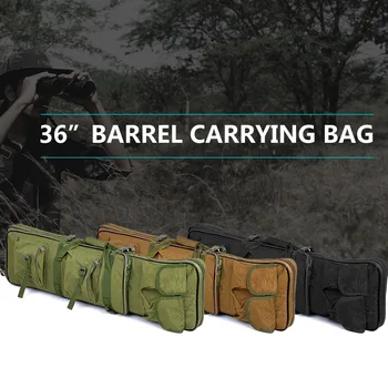 

Lixada 36" Outdoor 100cm Tactical Gun Bag Outdoor Military Hunting Bag Padded Barrel Carrying Bag with Shoulder Sling Strap
