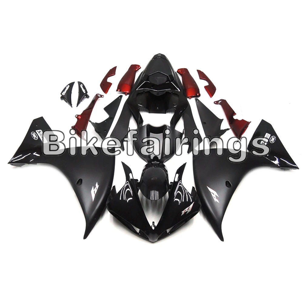 Полный обтекатели для Yamaha YZF1000 R1 2009 2010 2011 YZF R1 09 10 11 абс пластиковые детали для мотоцикла кузов матовый черный Чехлы