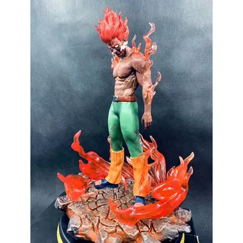 

Anime figure Naruto Action Figure Model PVC GK Eight door escaping Might Guy Konoha no Kedakaki Aoi Moju Collectible Toys 30cm