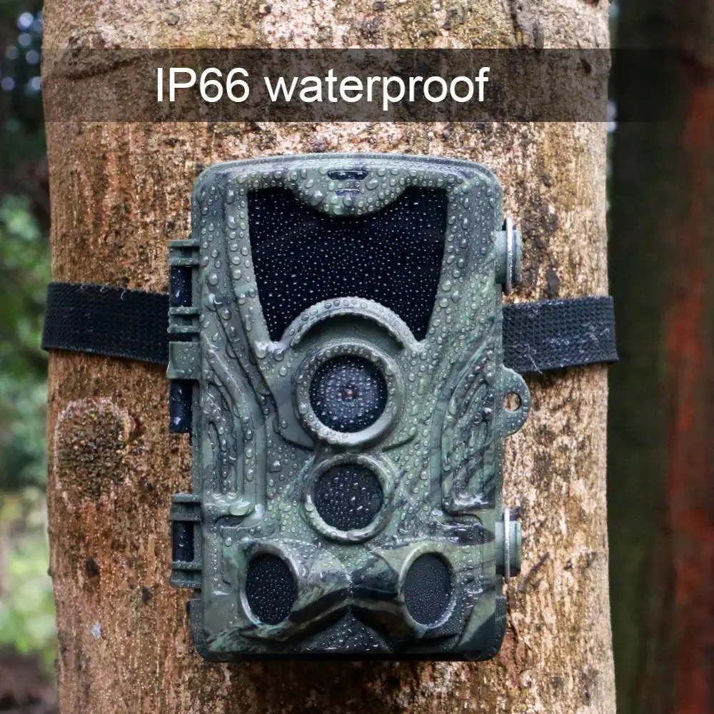 Hunting Trail Camera Trail Camera Hunting Camera Trail Cameras 20MP 1080P Night Vision Photo Trap HC801A Wireless Wildlife Surveillance Tracking