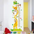 26 Letters Animal Alphabet Wall Stickers Removable Cartoon Wild Jungle  Alphabet ABC Animals Wall Decals Kids